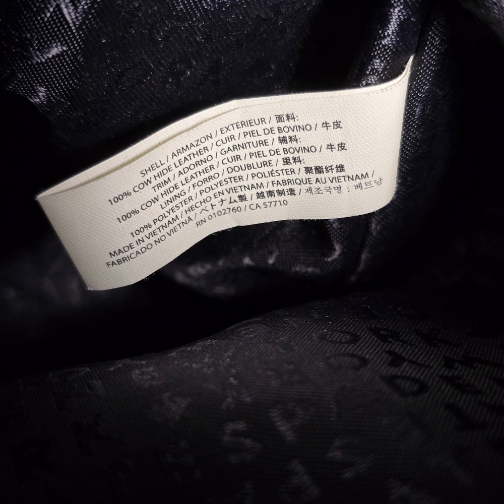 Kate Spade Knightsbridge Constance Leather Satchel Black Ostriche Patent, - Picture 15 of 16